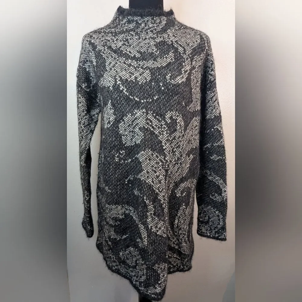 Peruvian Connection Alpaca Preppy Academia Travel Lagenlook Cozycore Sweater XS